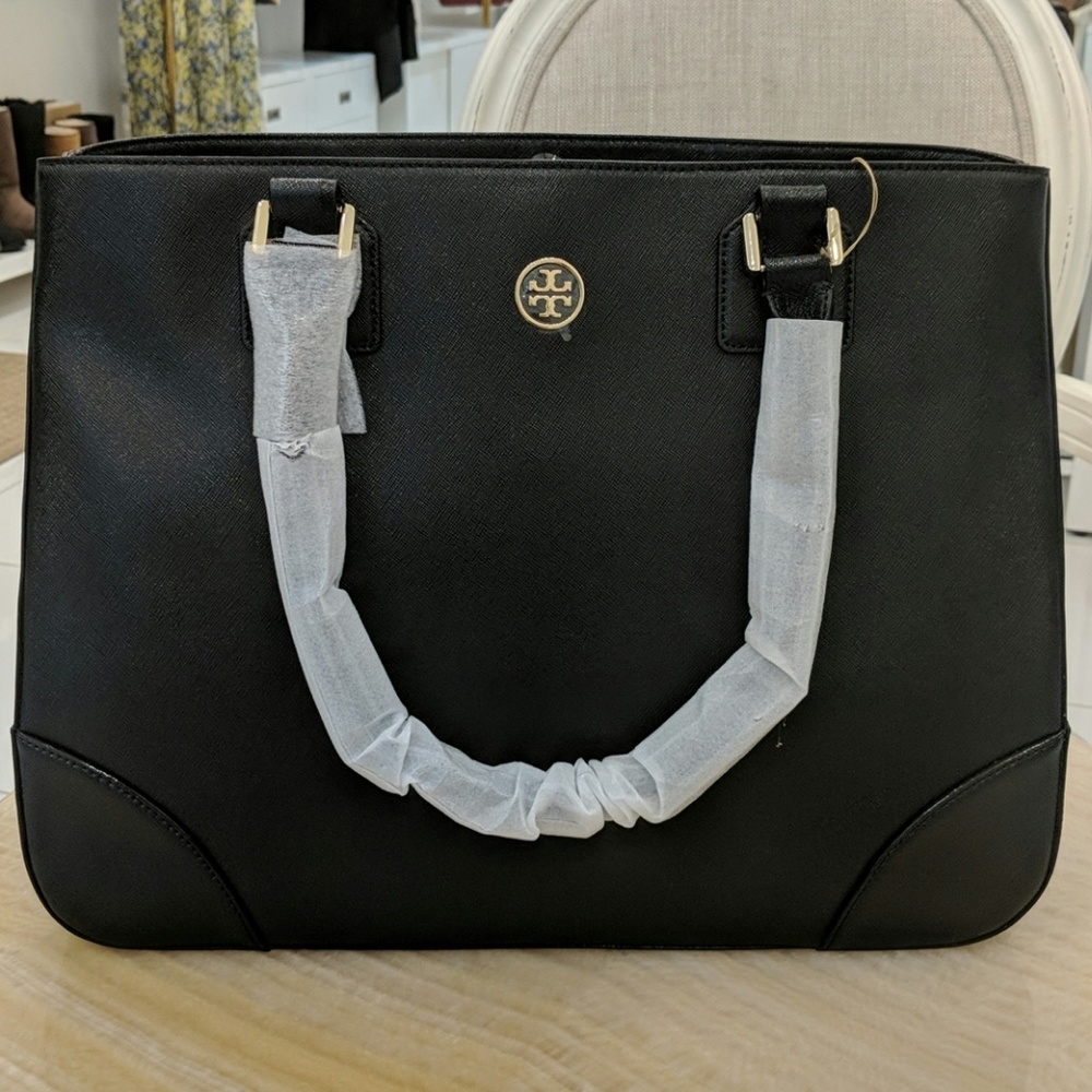 Tory Burch Robinson East/West Tote Handbag